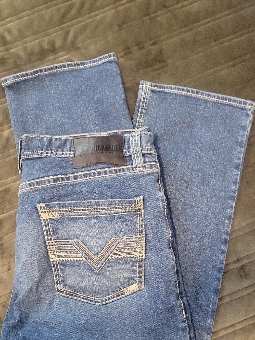 Rock & Roll Denim - Men's Straight Leg Jeans